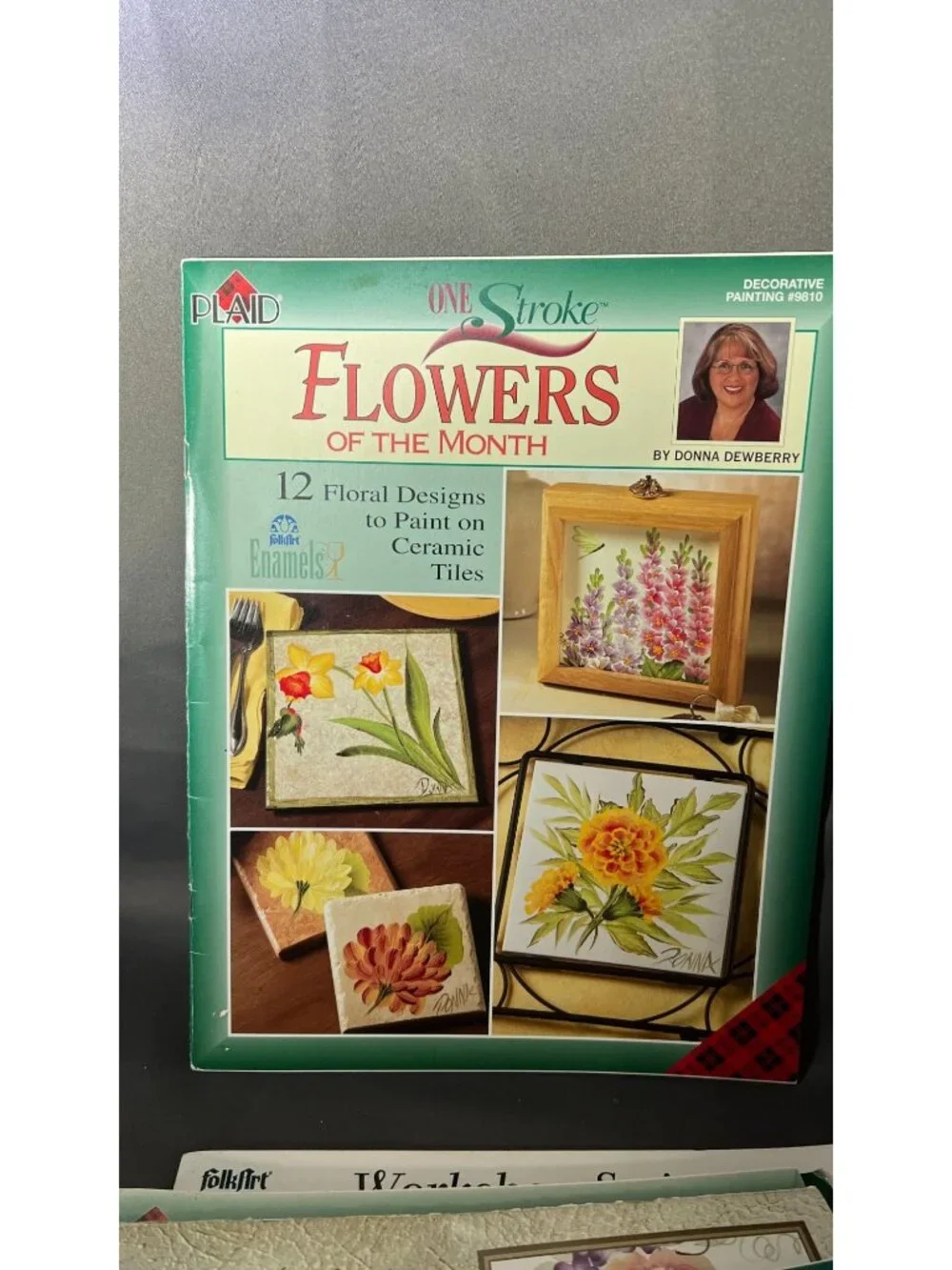 Donna Dewberry One Stroke Painting Workbook Lot